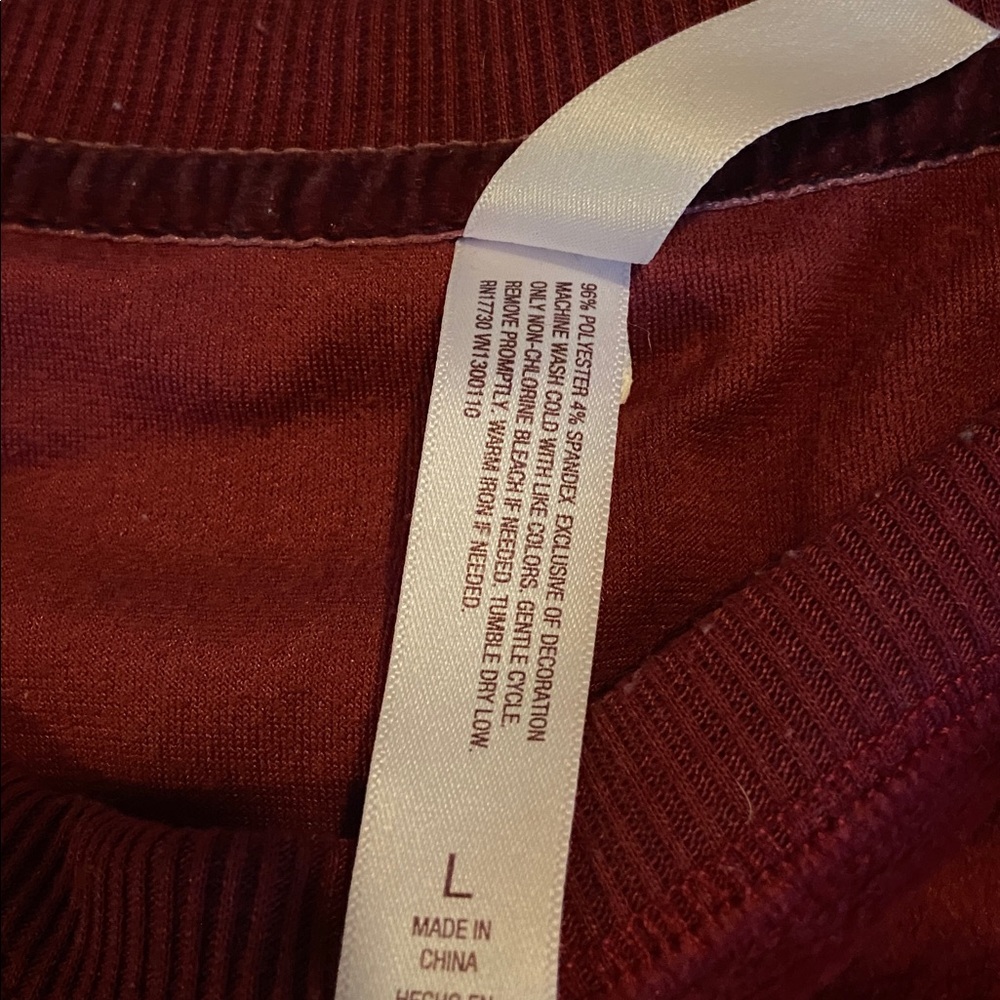 Gilligan & OMalley Crewneck Sweatshirt size Large - Picture 6 of 8